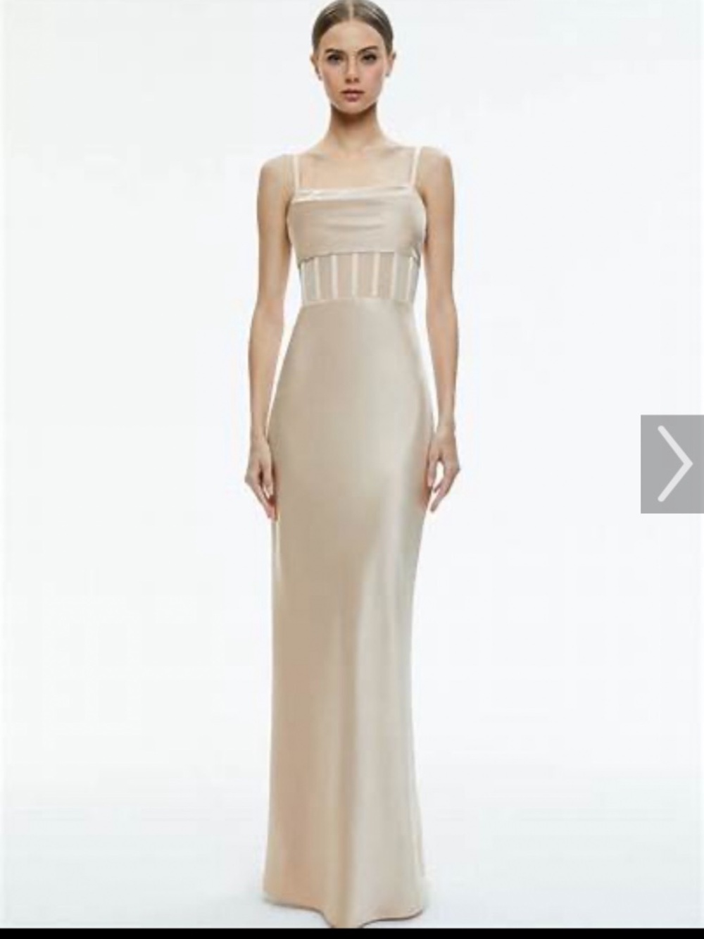 Alice + Olivia Valentina Draped Dress